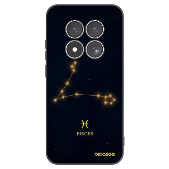 Picasee Xiaomi Redmi Note 15 Pro 5G Hülle - Schwarzes Silikon - PISCES