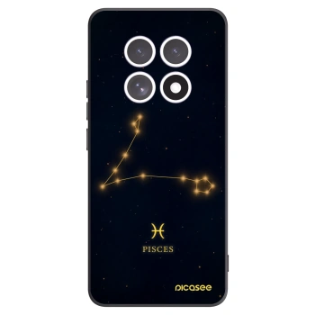 Picasee Xiaomi Redmi Note 15 5G Hülle - Schwarzes Silikon - PISCES