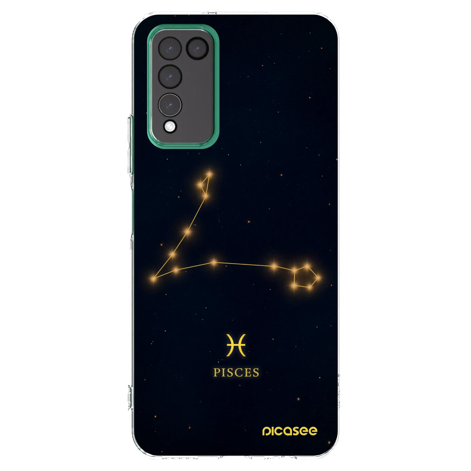 Picasee Honor 10X Lite Hülle - Transparentes Silikon - PISCES