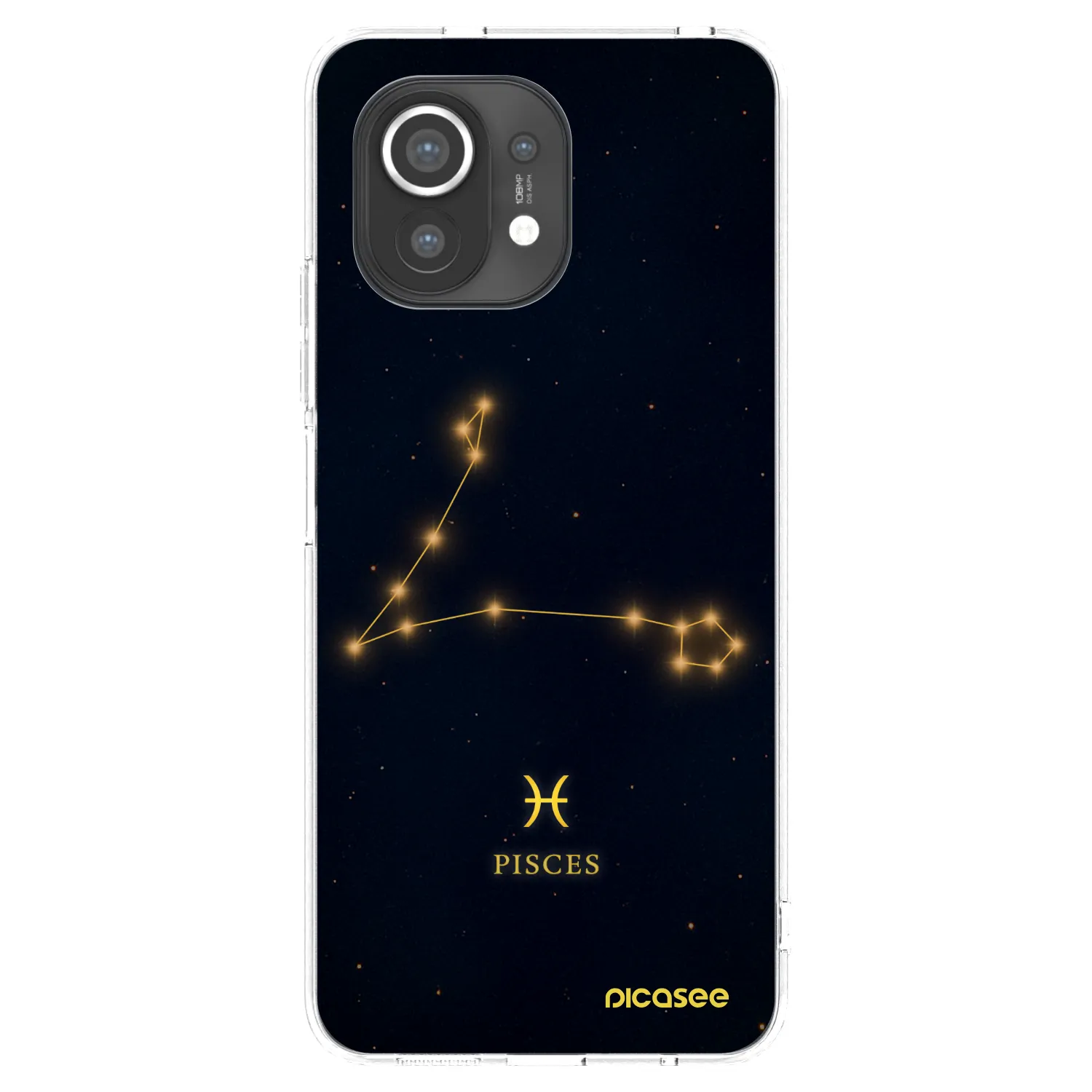 Picasee Xiaomi Mi 11 Hülle - Transparentes Silikon - PISCES