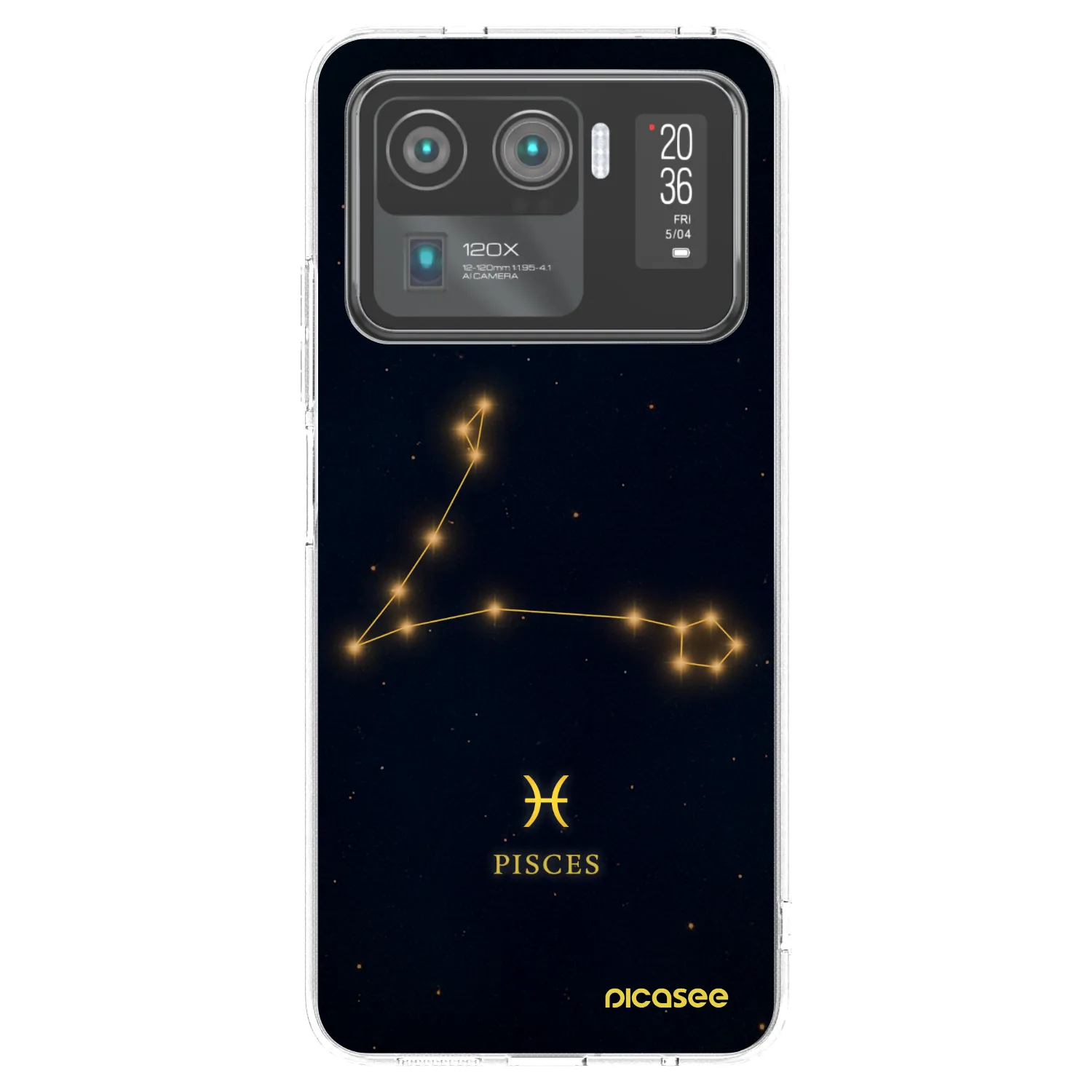 Picasee Xiaomi Mi 11 Ultra Hülle - Transparentes Silikon - PISCES