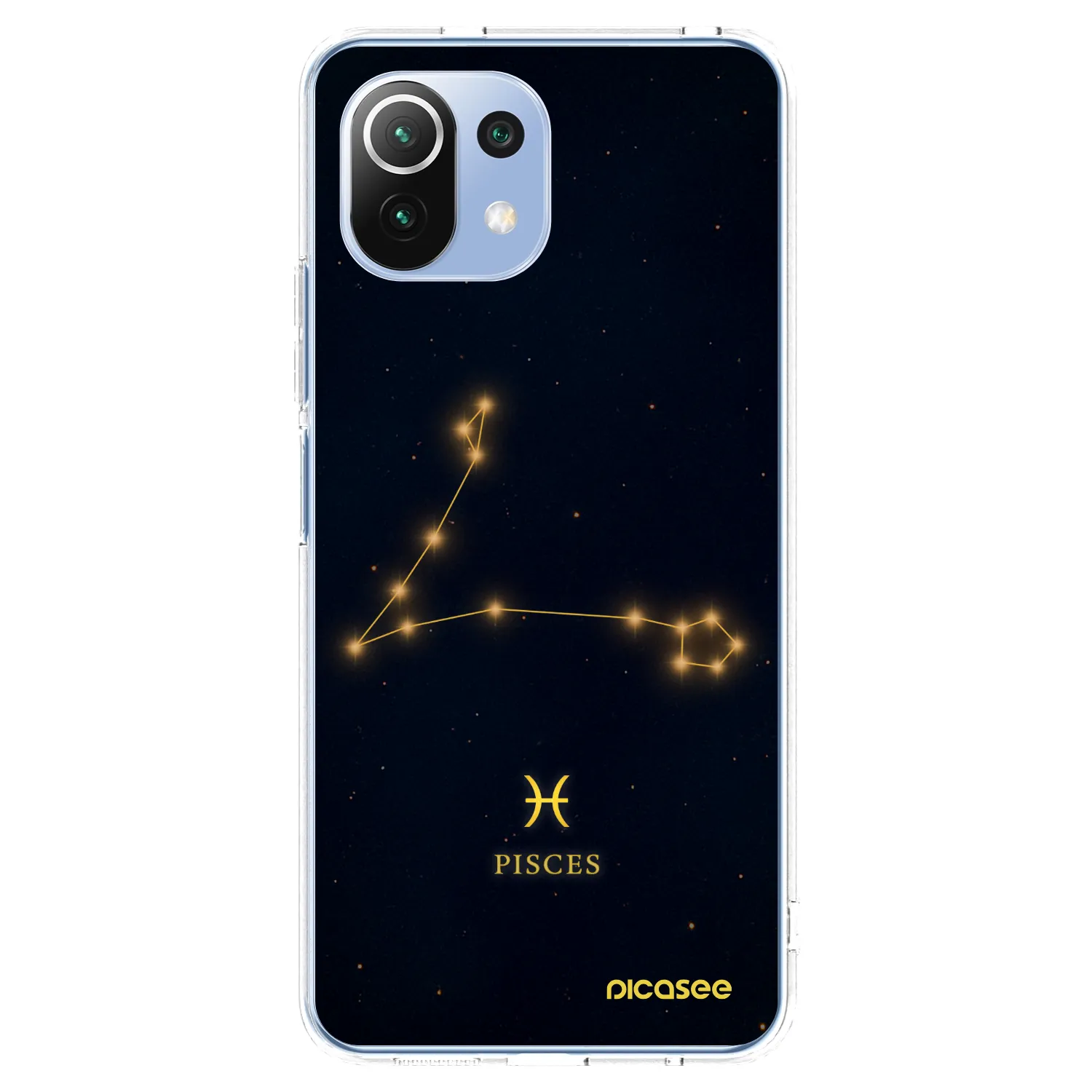 Picasee Xiaomi 11 Lite 5G NE Hülle - Transparentes Silikon - PISCES