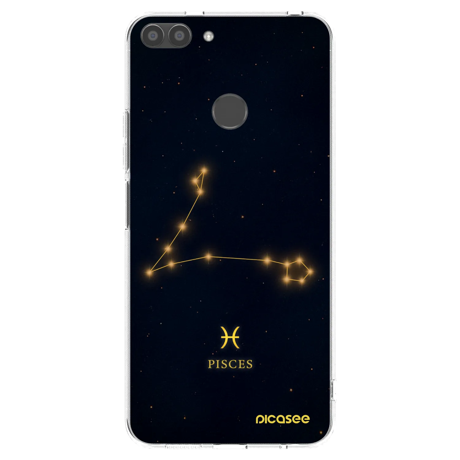 Picasee Huawei P Smart Hülle - Transparentes Silikon - PISCES