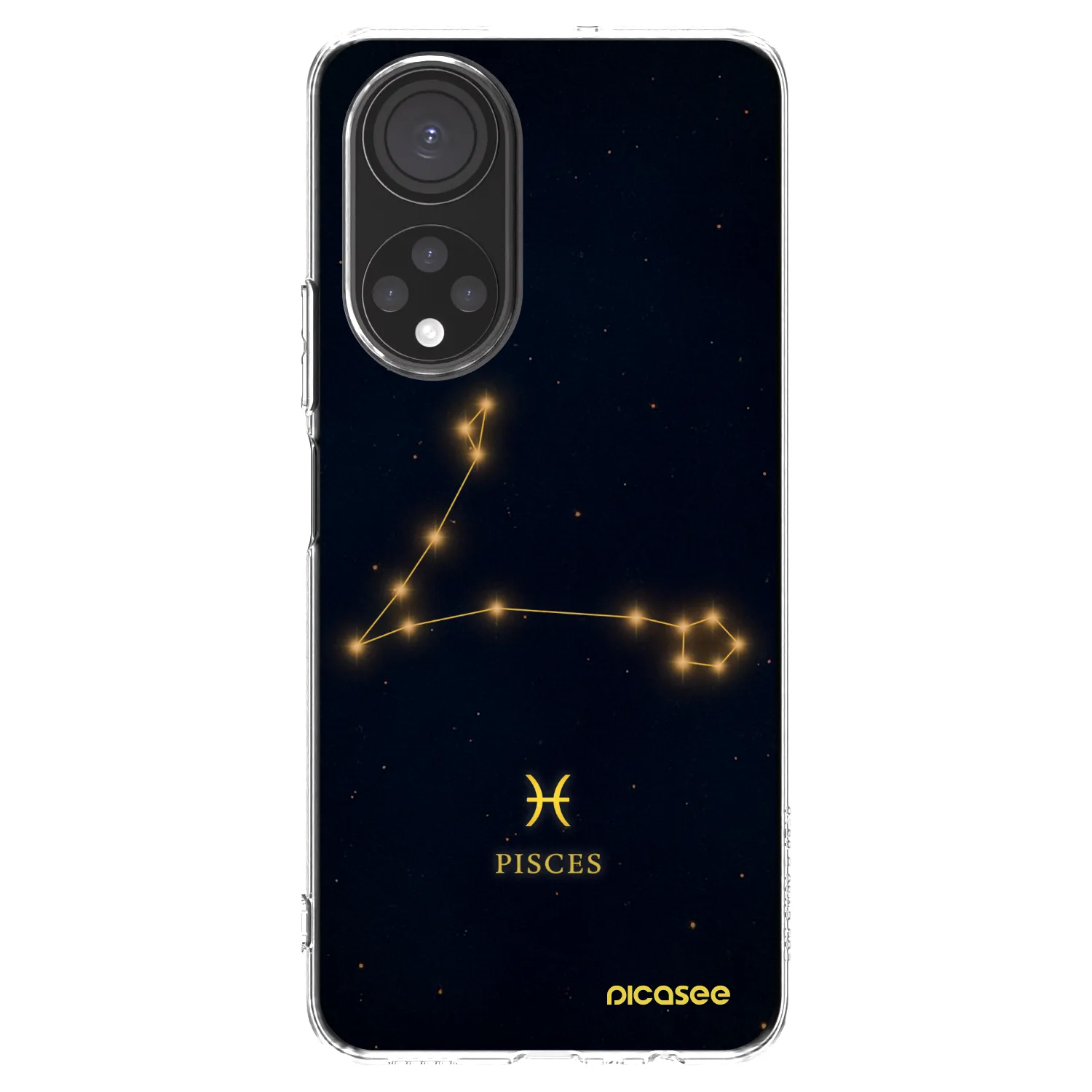 Picasee Honor X7 Hülle - Transparentes Silikon - PISCES