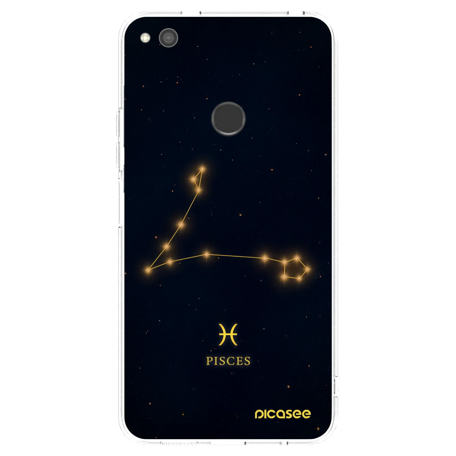 Picasee Huawei P9 Lite 2017 Hülle - Transparentes Silikon - PISCES