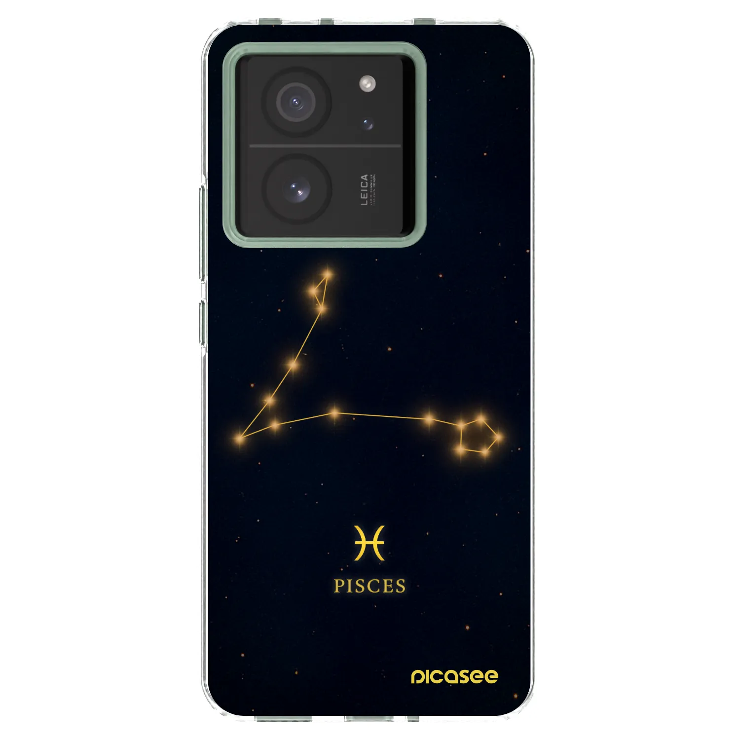Picasee Xiaomi 13T Pro Hülle - Transparentes Silikon - PISCES