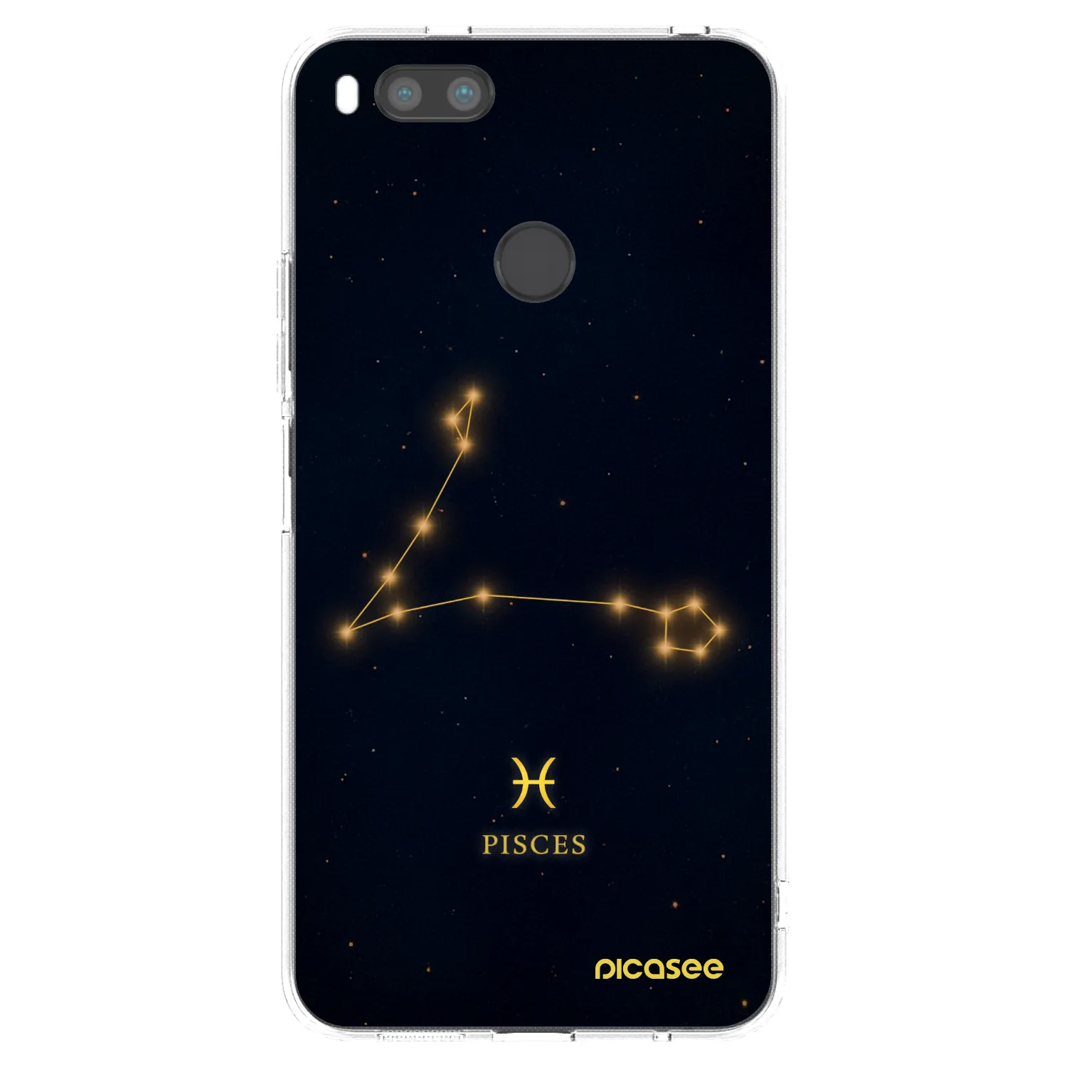 Picasee Xiaomi Redmi Note 11S 5G Hülle - Transparentes Silikon - PISCES
