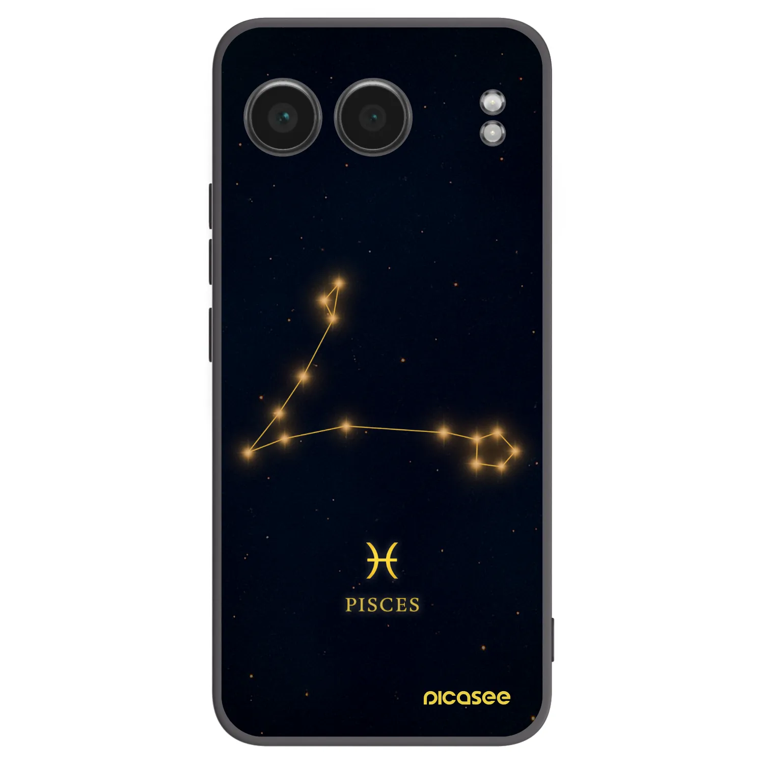 Picasee OnePlus Nord 4 Hülle - Schwarzes Silikon - PISCES
