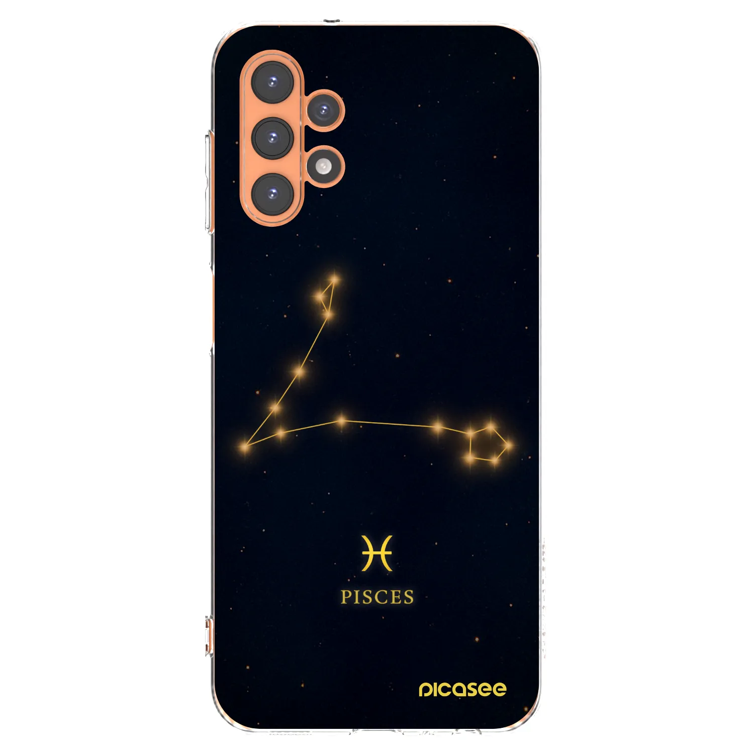 Picasee Samsung Galaxy A13 5G Hülle - Transparentes Silikon - PISCES