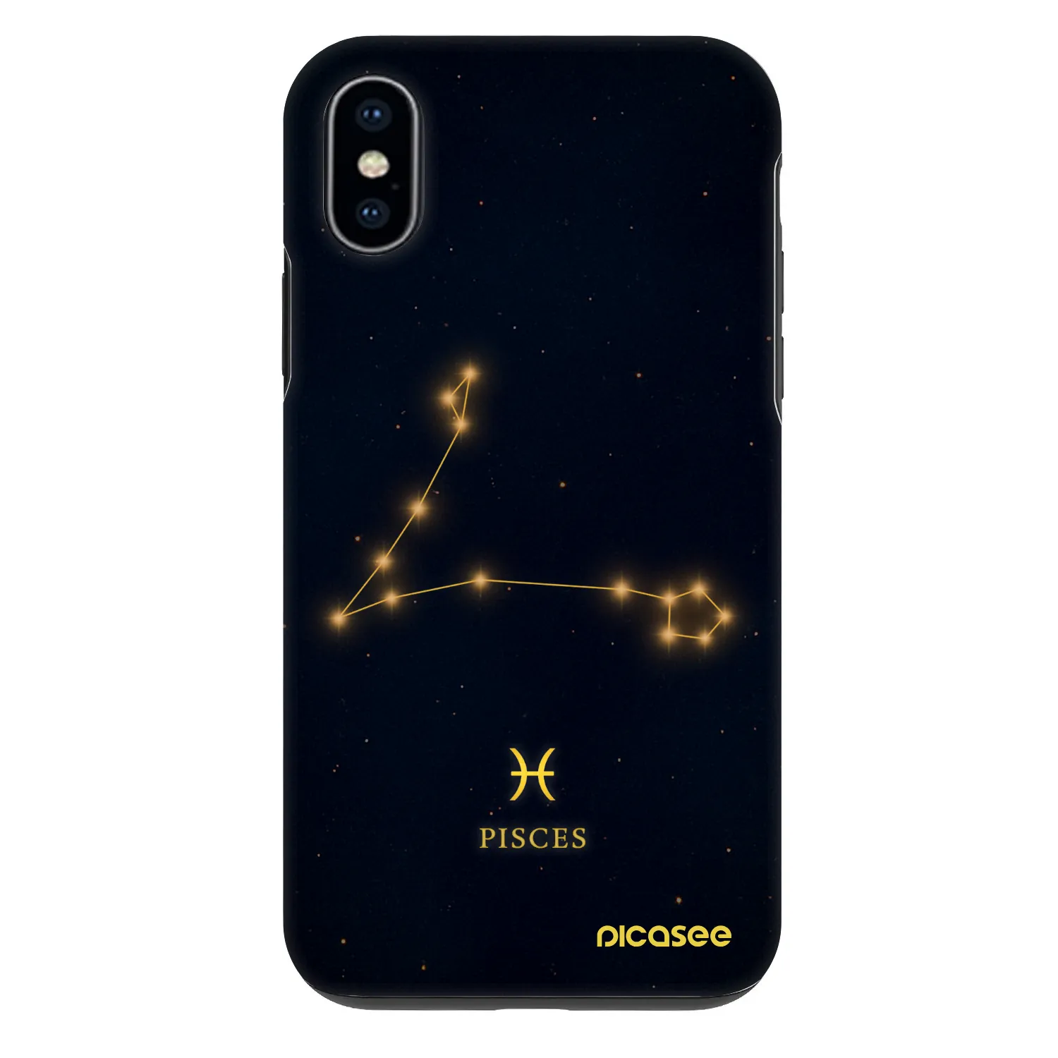 Picasee Fashion Case für Apple iPhone X/XS - PISCES