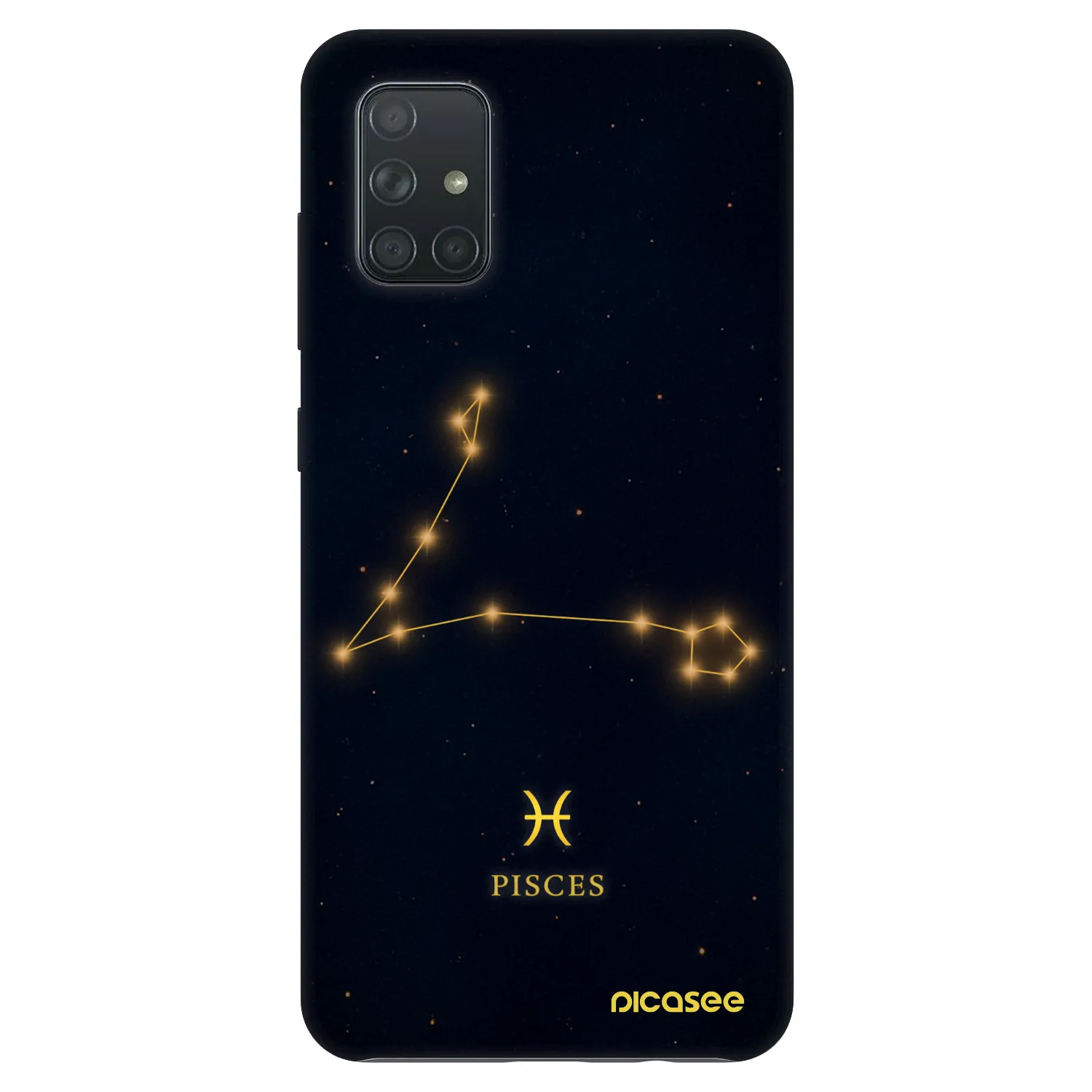 Picasee Fashion Case für Samsung Galaxy A71 A715F - PISCES