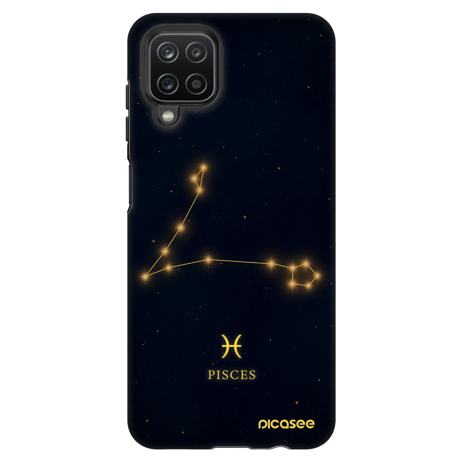 Picasee Fashion Case für Samsung Galaxy A12 A125F - PISCES