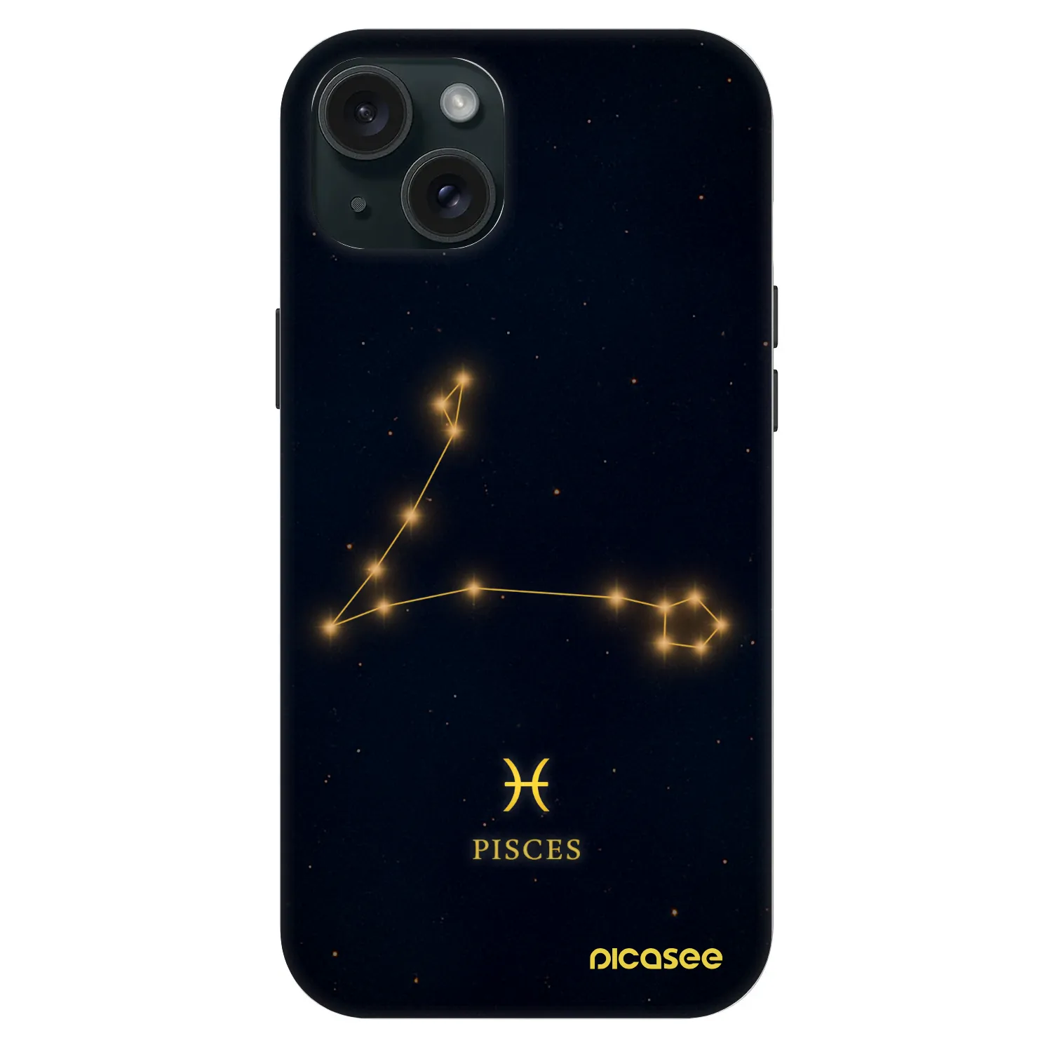 Picasee Fashion Case MagSafe für Apple iPhone 15 Plus - PISCES