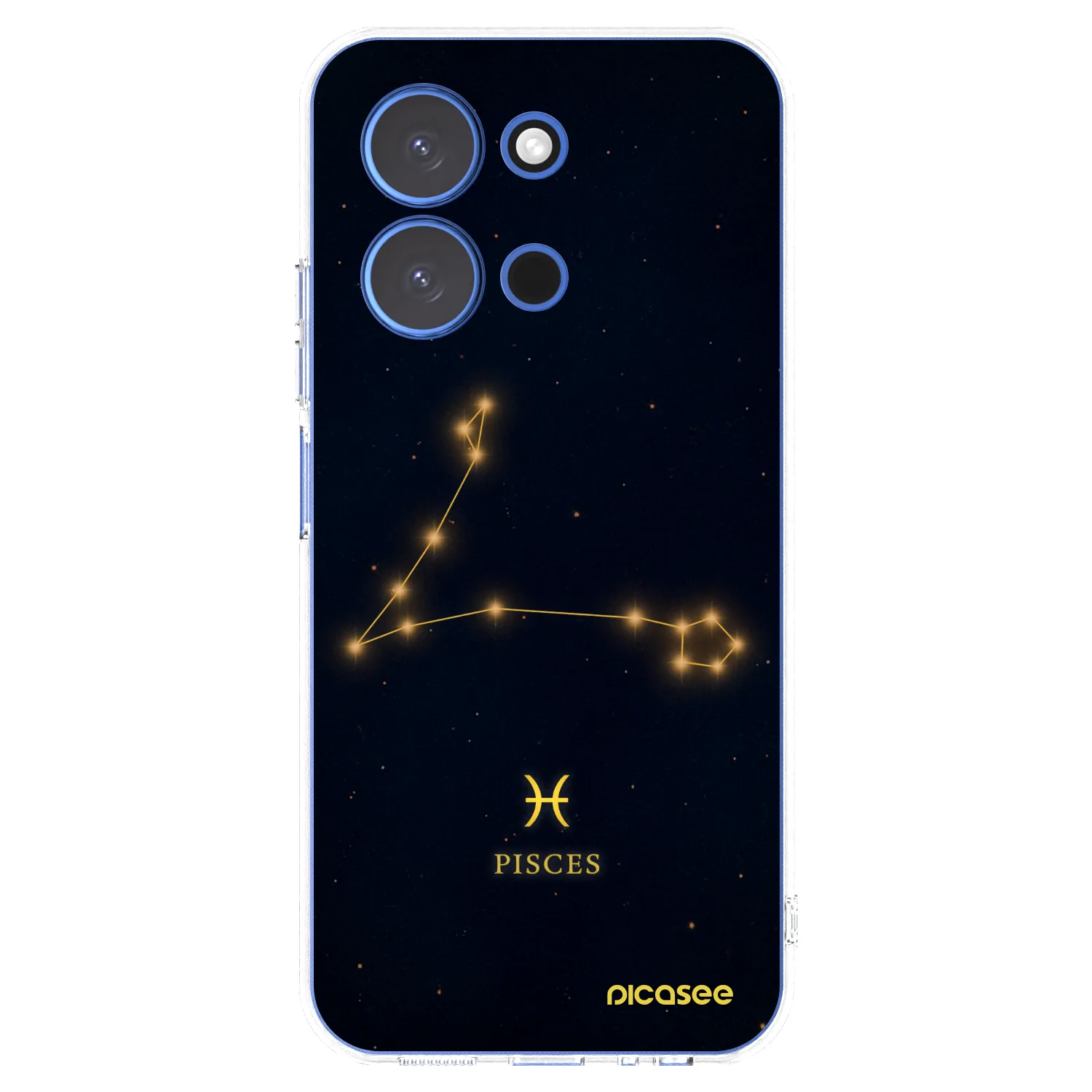 Picasee Xiaomi Redmi 15C 4G Hülle - Transparentes Silikon - PISCES