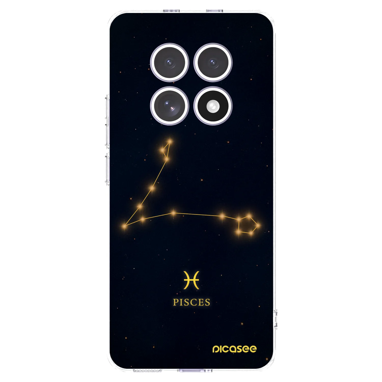 Picasee Xiaomi Redmi Note 15 Hülle - Transparentes Silikon - PISCES