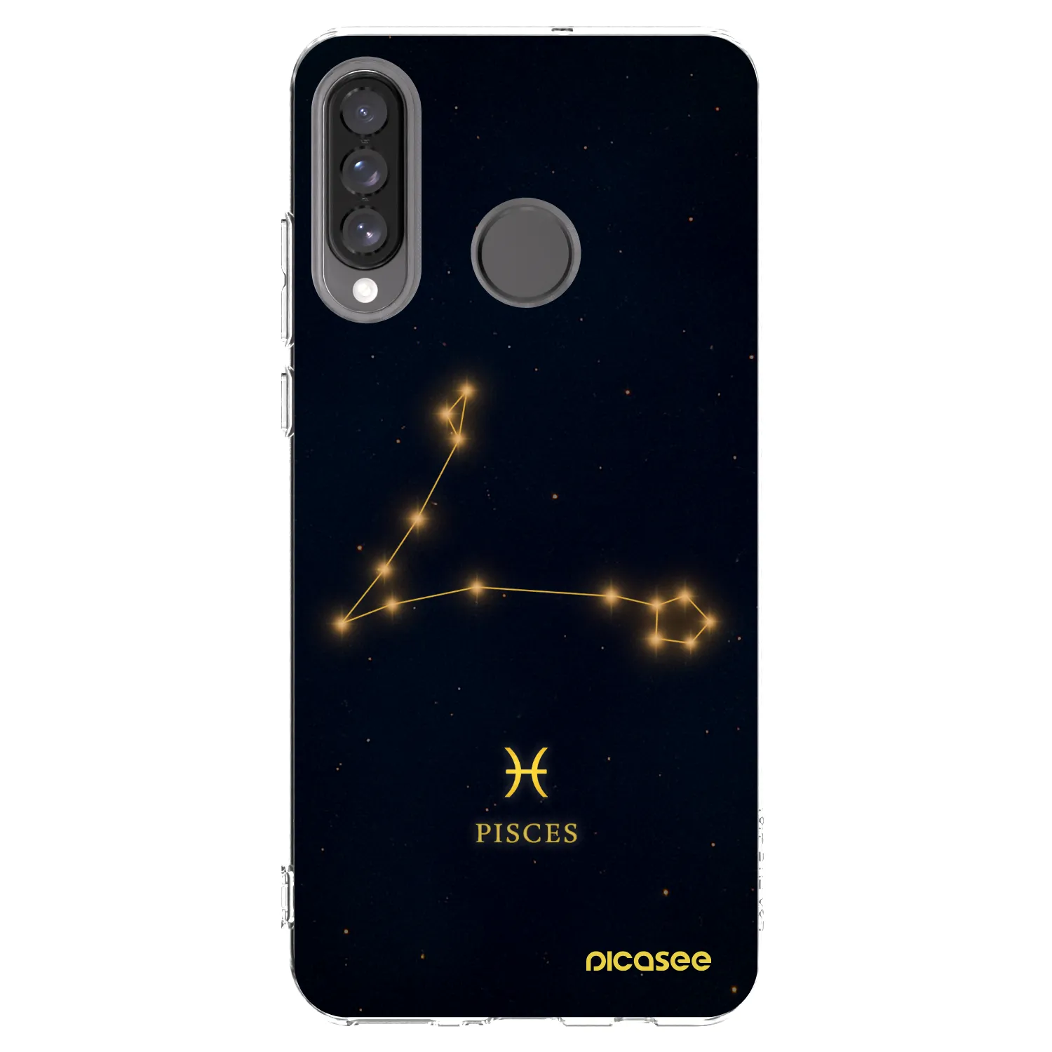 Picasee Huawei P30 Lite Hülle - Transparentes Silikon - PISCES