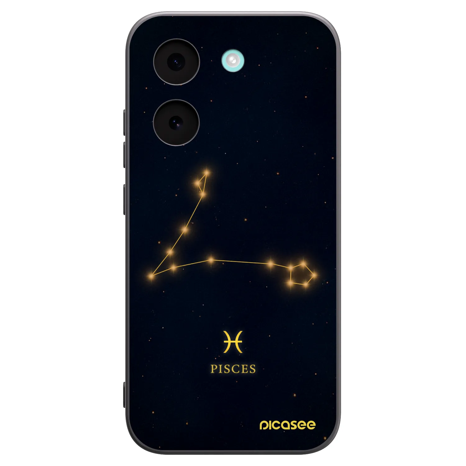 Picasee Xiaomi Poco X8 Pro Hülle - Schwarzes Silikon - PISCES