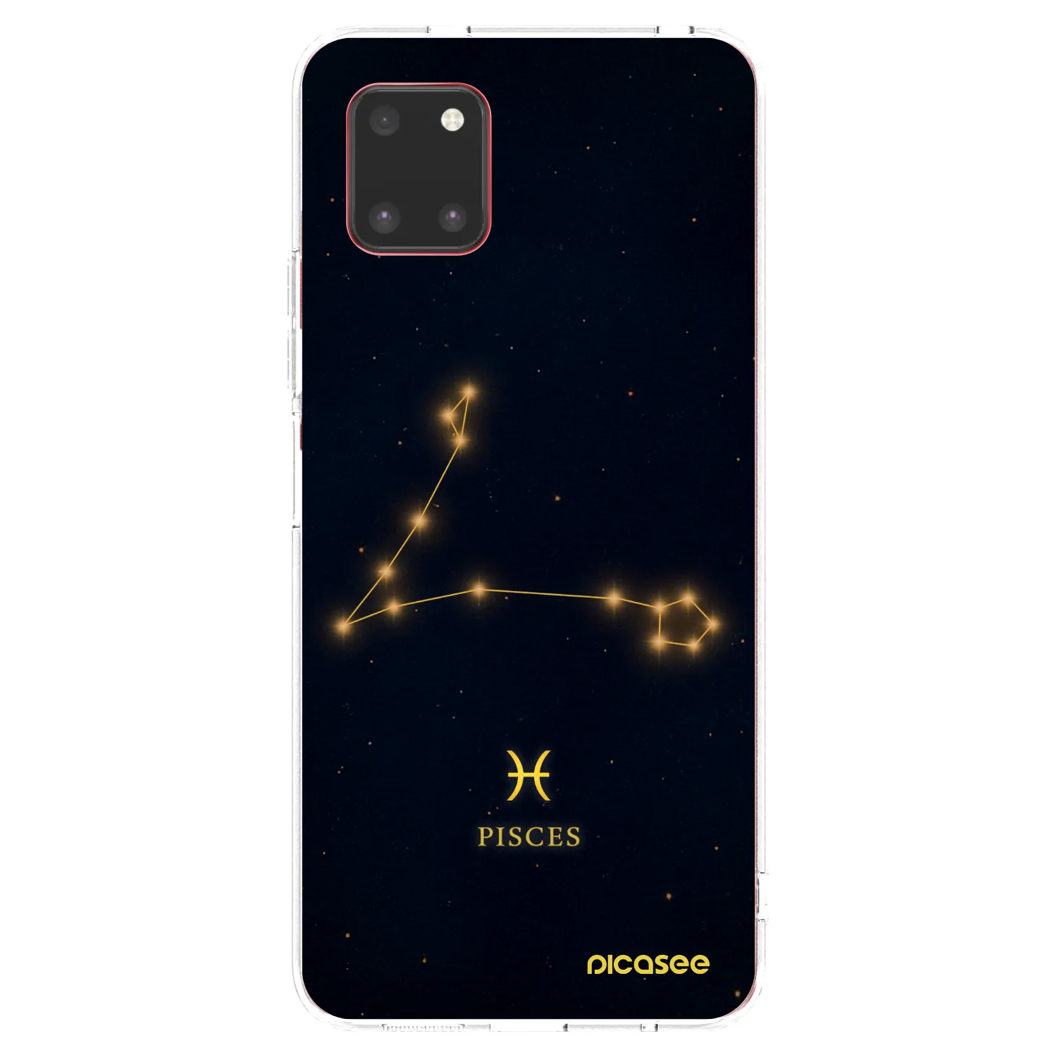 Picasee Samsung Galaxy Note 10 Lite N770F Hülle - Transparentes Silikon - PISCES
