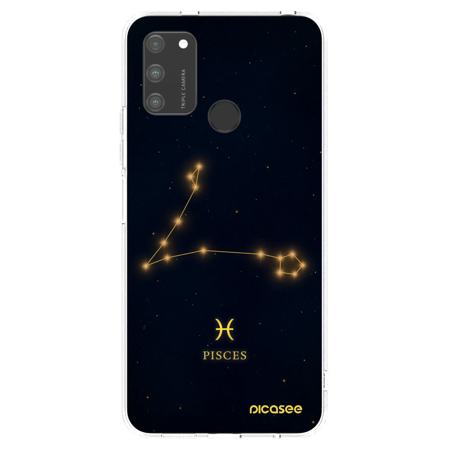 Picasee Honor 9A Hülle - Transparentes Silikon - PISCES
