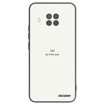 Picasee Xiaomi Mi 10T Lite Hülle - Schwarzes Silikon - Girl, do it for you