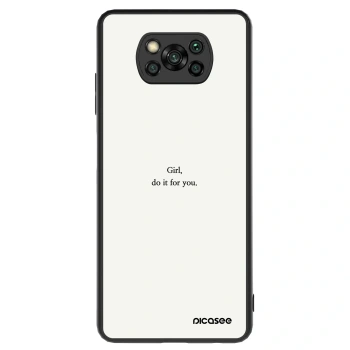 Hülle für Xiaomi Poco X3 - Girl, do it for you