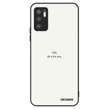 Hülle für Xiaomi Redmi Note 10 5G - Girl, do it for you