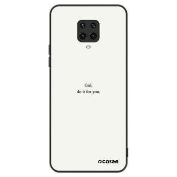 Hülle für Xiaomi Redmi Note 9S - Girl, do it for you