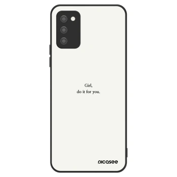 Hülle für Samsung Galaxy A02s A025G - Girl, do it for you