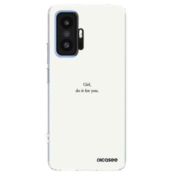 Picasee Xiaomi 11T Pro Hülle - Transparentes Silikon - Girl, do it for you