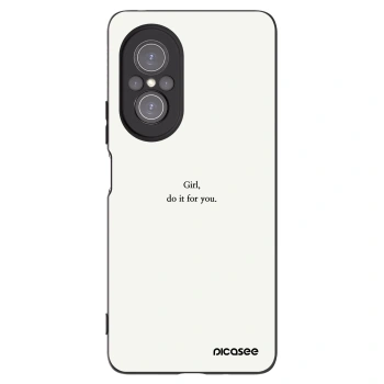 Picasee Huawei Nova 9 SE Hülle - Schwarzes Silikon - Girl, do it for you
