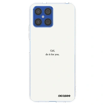 Picasee Honor X8 4G Hülle - Transparentes Silikon - Girl, do it for you