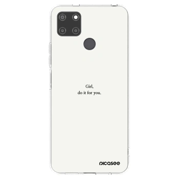 Picasee Realme C21Y Hülle - Transparentes Silikon - Girl, do it for you