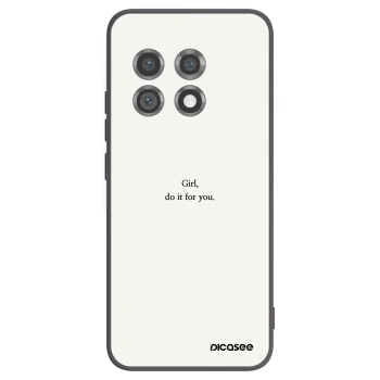 Picasee OnePlus 11 5G Hülle - Schwarzes Silikon - Girl, do it for you