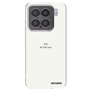 Picasee Xiaomi 15 Hülle - Transparentes Silikon - Girl, do it for you