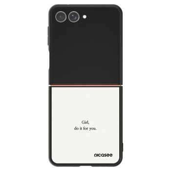 Hülle für Samsung Galaxy Z Flip7 5G - Girl, do it for you