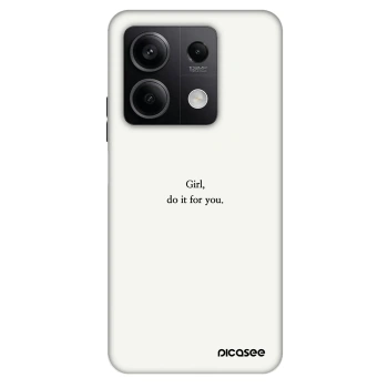 Hülle für Xiaomi Redmi Note 13 5G - Girl, do it for you
