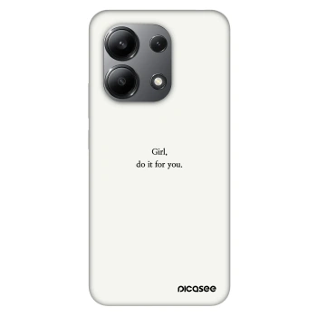 Picasee Fashion Case für Xiaomi Redmi Note 13 4G - Girl, do it for you