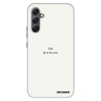 Hülle für Samsung Galaxy A34 5G A346B - Girl, do it for you