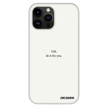 Hülle für Apple iPhone 13 Pro Max - Girl, do it for you