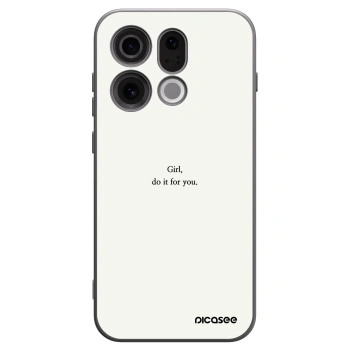 Hülle für OPPO Find X9 - Girl, do it for you