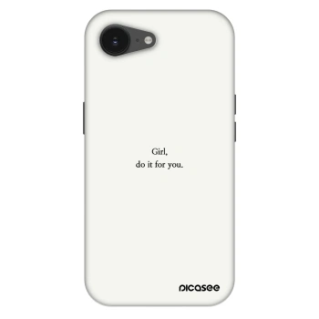 Hülle für Apple iPhone 17e - Girl, do it for you