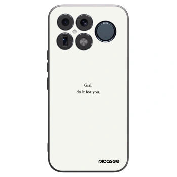 Picasee Xiaomi Poco F8 Ultra Hülle - Schwarzes Silikon - Girl, do it for you