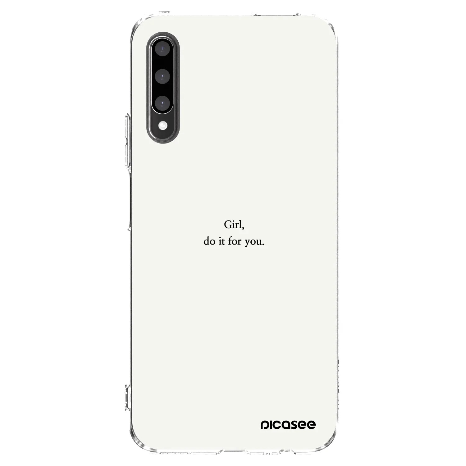 Picasee Honor 9X Pro Hülle - Transparentes Silikon - Girl, do it for you
