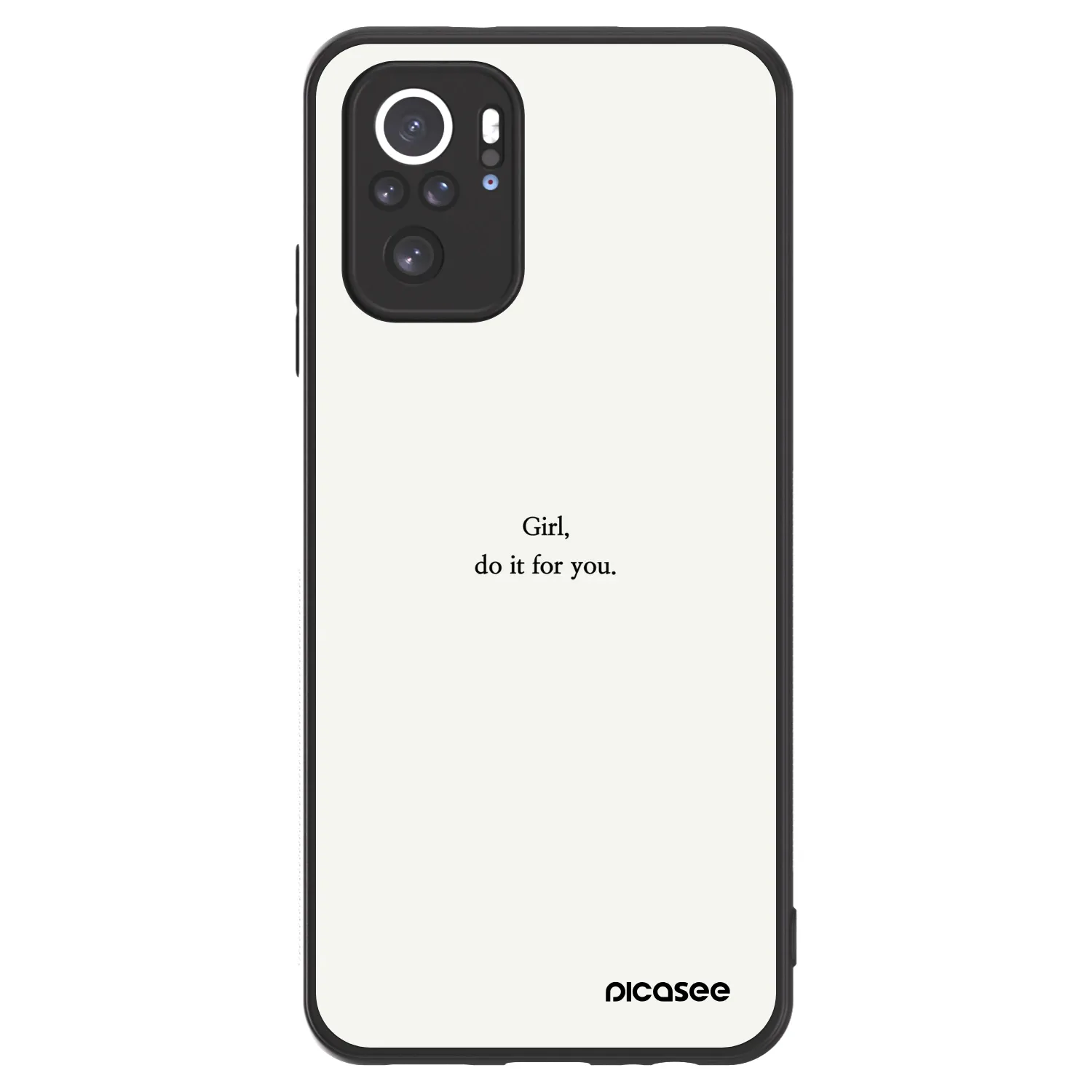 Picasee ULTIMATE CASE für Xiaomi Redmi Note 10 - Girl, do it for you