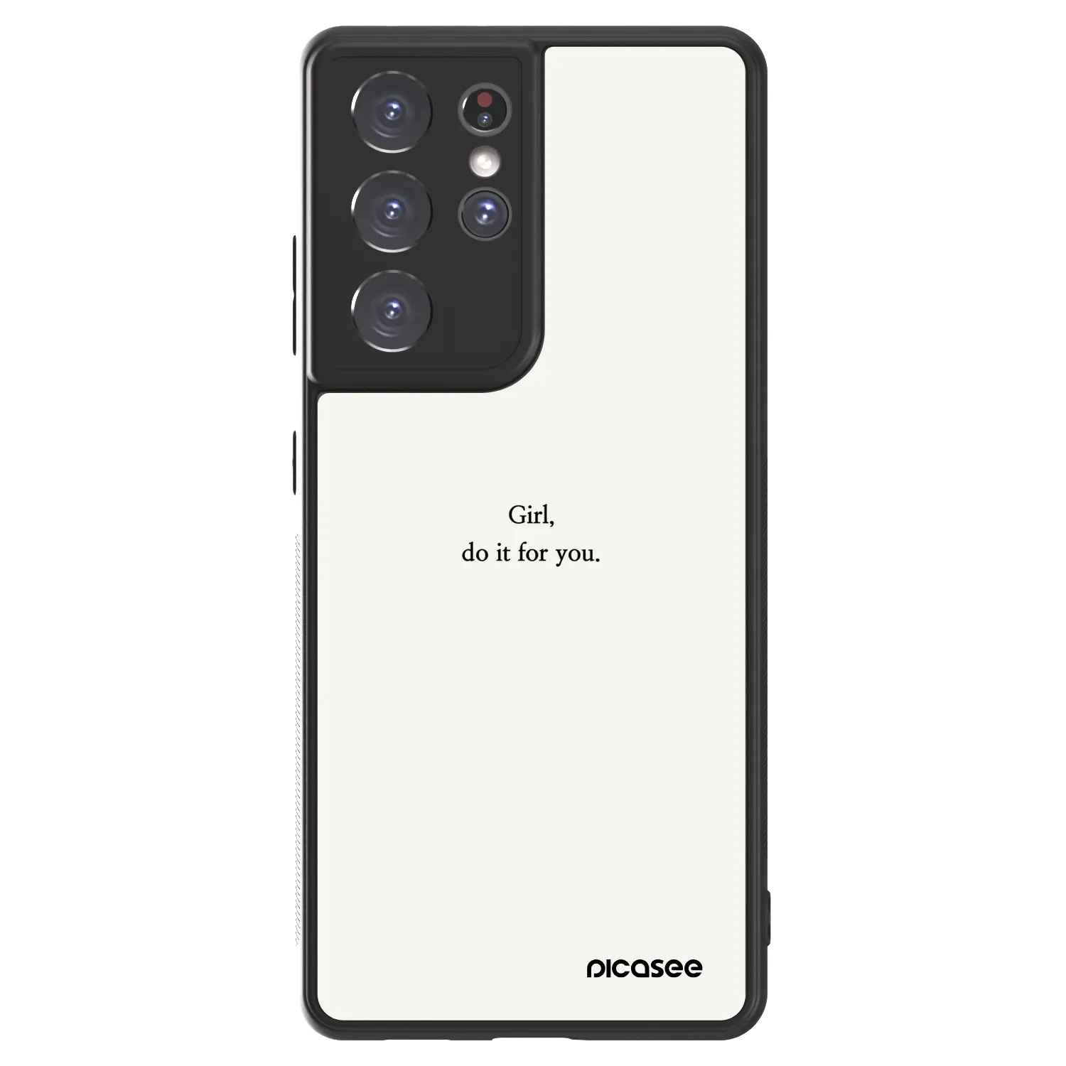 Picasee ULTIMATE CASE für Samsung Galaxy S21 Ultra 5G G998B - Girl, do it for you