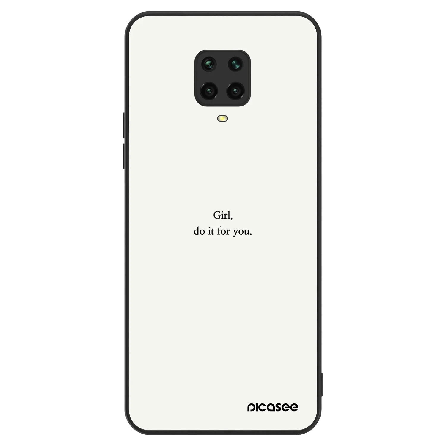 Picasee ULTIMATE CASE für Xiaomi Redmi Note 9S - Girl, do it for you