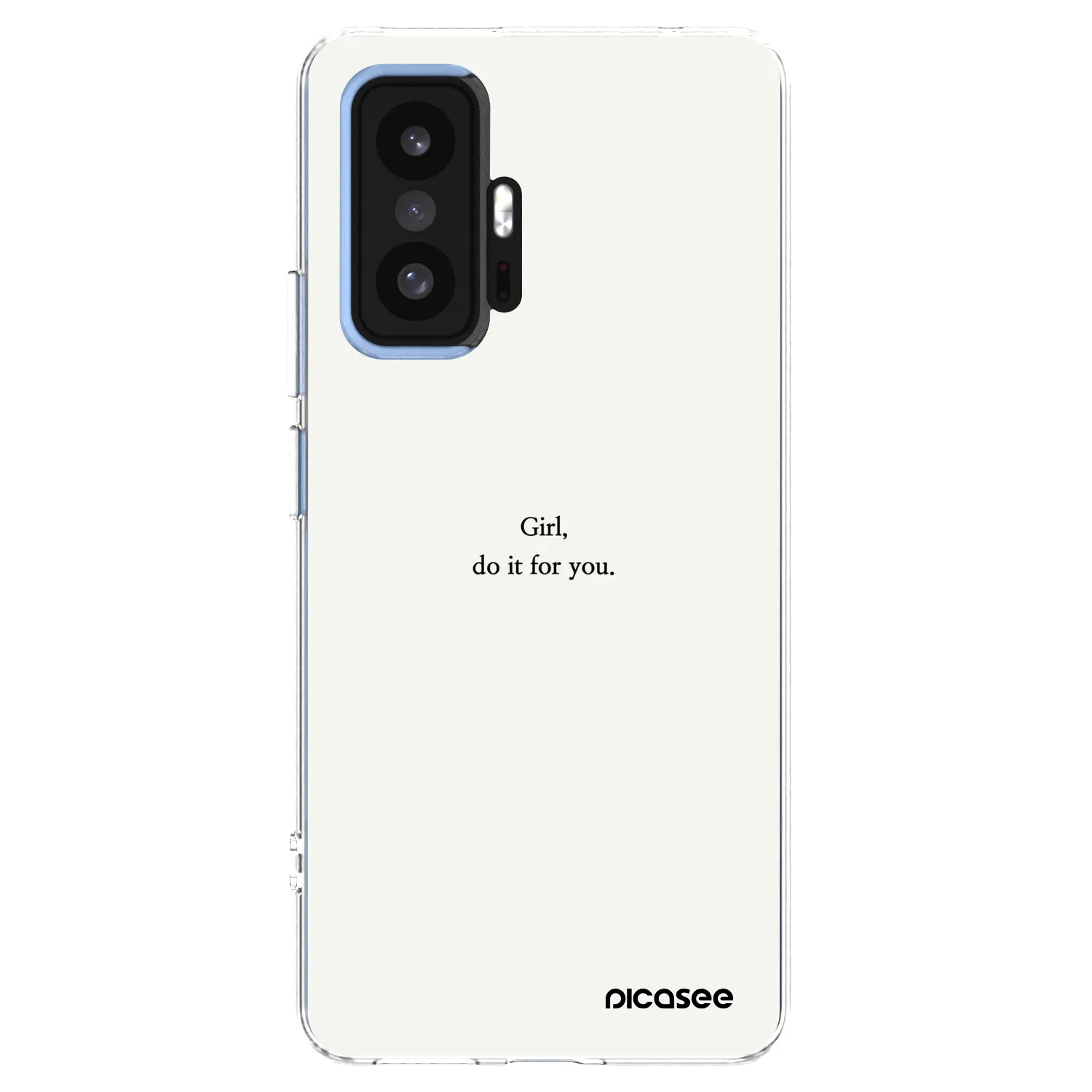 Picasee Xiaomi 11T Hülle - Transparentes Silikon - Girl, do it for you