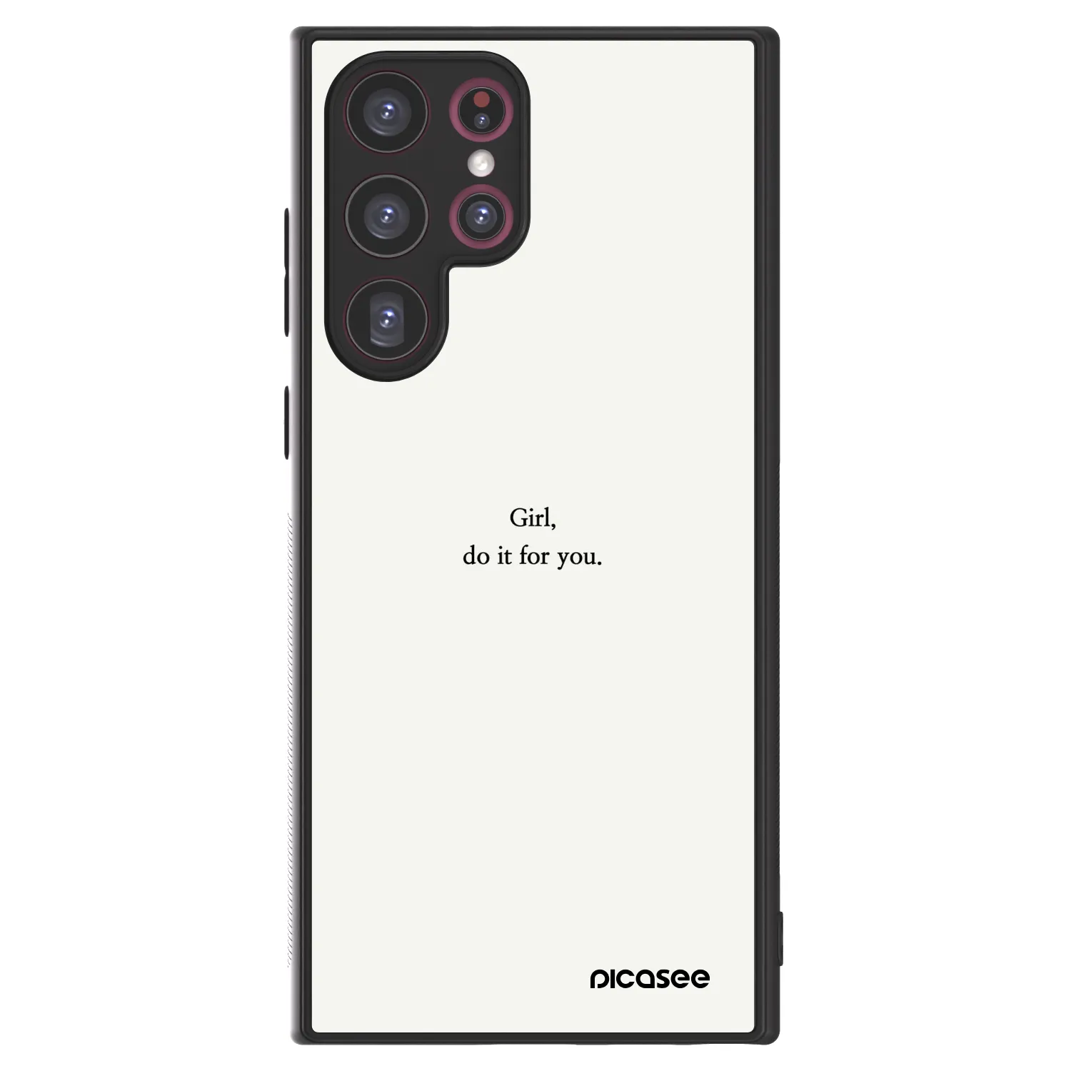 Picasee ULTIMATE CASE PowerShare für Samsung Galaxy S22 Ultra 5G - Girl, do it for you