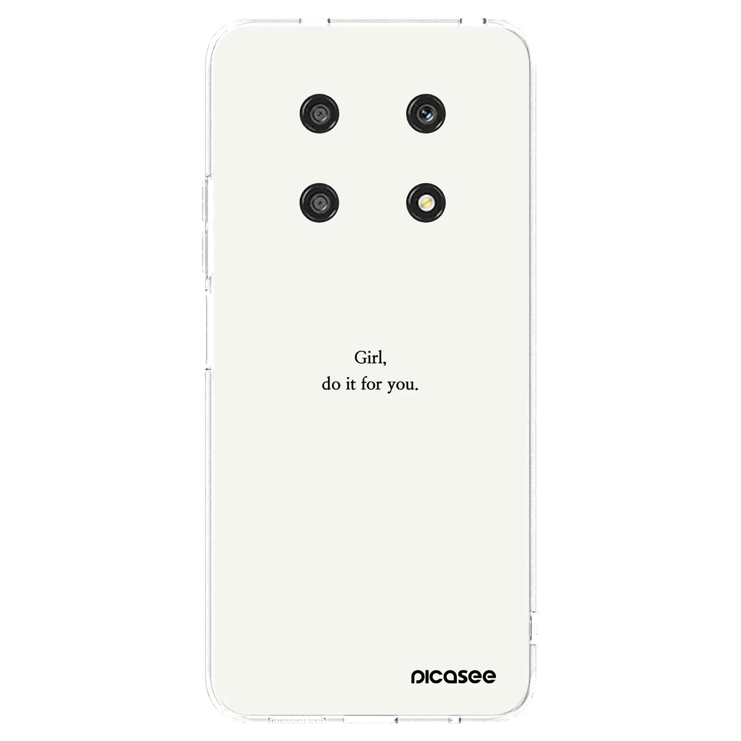 Picasee Honor Magic4 Lite 5G Hülle - Transparentes Silikon - Girl, do it for you