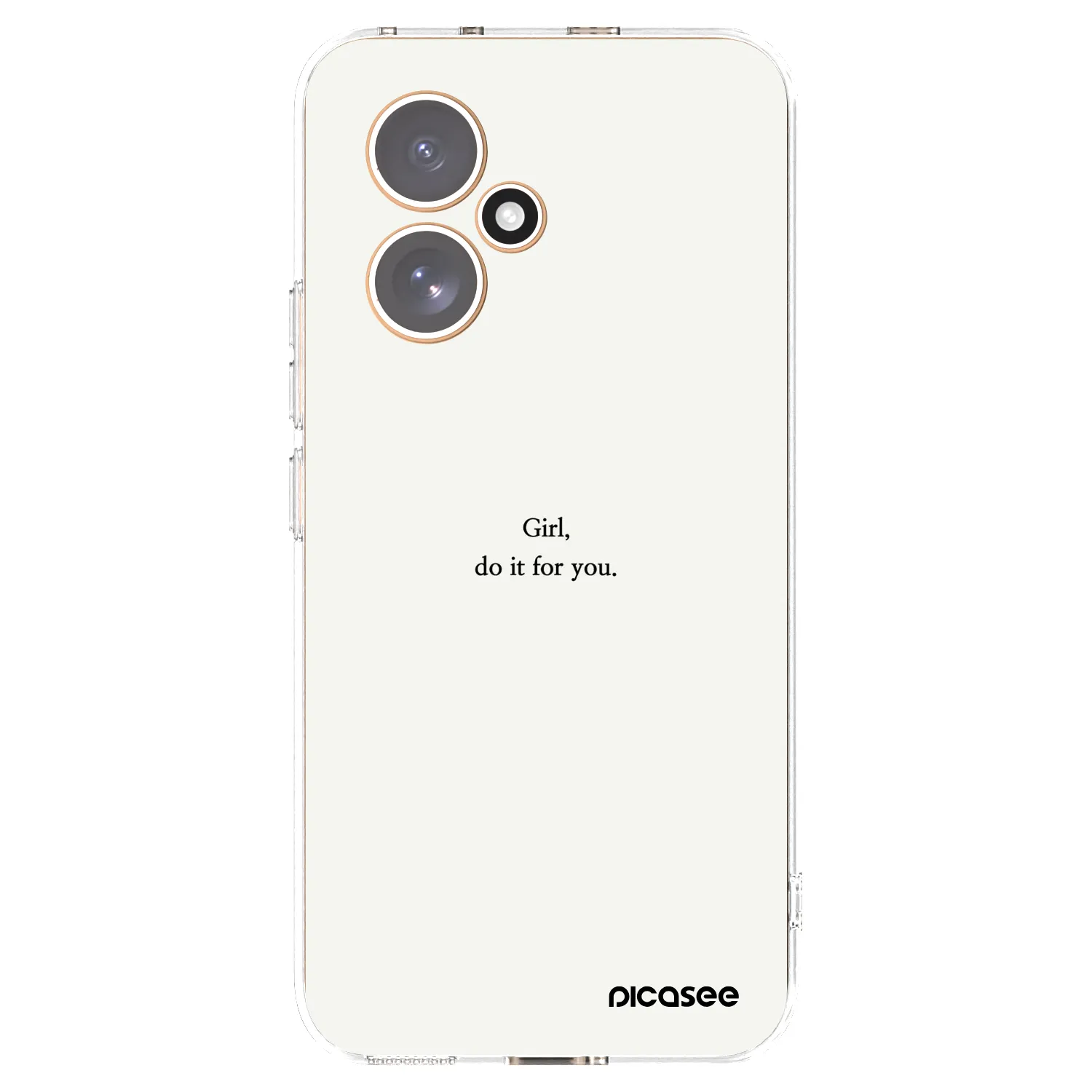 Picasee Honor 400 5G Hülle - Transparentes Silikon - Girl, do it for you